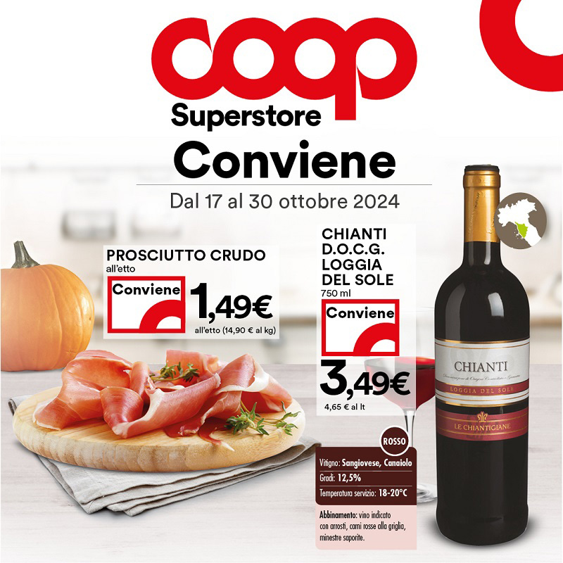 Coop Conviene - Offerte valide dal 17 al 30 ottobre 2024.